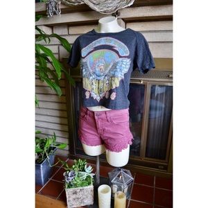 Vintage Van Halen Crop Top